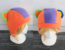 Load image into Gallery viewer, Stitches Animal Crossing cosplay costume Bear Fleece Hat New Horizons