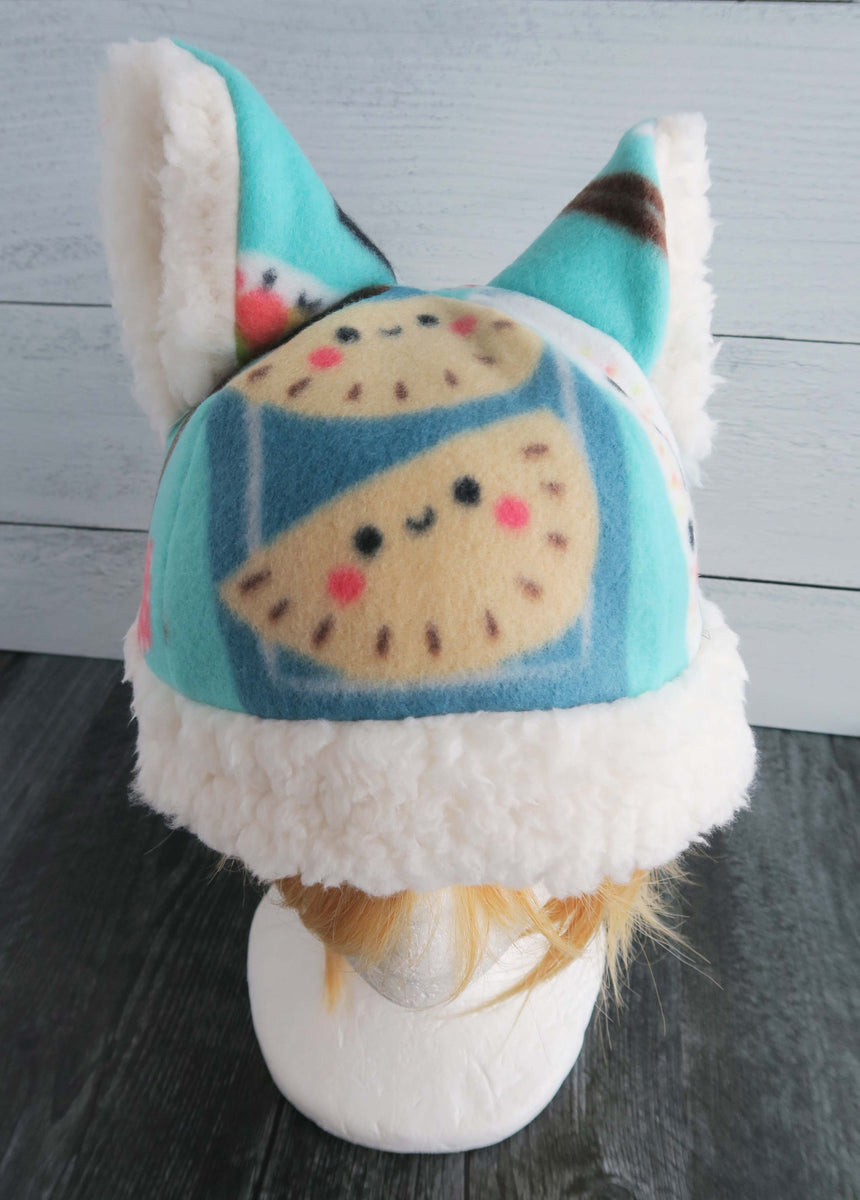 Feathers Cat Fleece Hat - Sherpa Hat – Akiseo