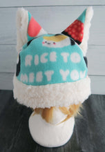 Load image into Gallery viewer, Sushi Rice Cat Fleece Hat - Sherpa Hat