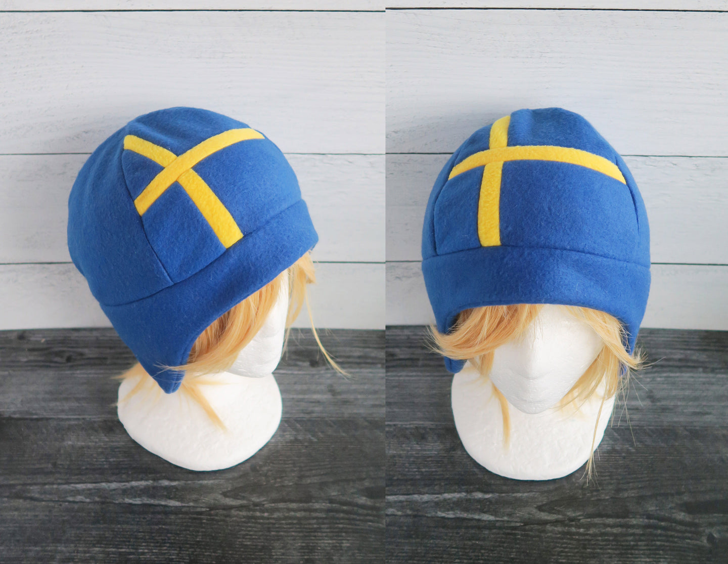 Sweden Flag Fleece Hat