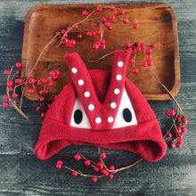 Load image into Gallery viewer, Celeste Animal Crossing cosplay costume Owl Fleece Hat New Horizons Blathers