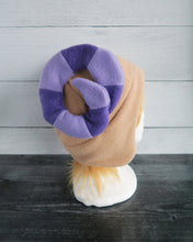 Load image into Gallery viewer, Custom Sheep Two-Toned Horns - Fleece Hat