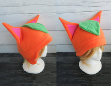 Load image into Gallery viewer, Tangy Animal Crossing cosplay costume Cat Fleece Hat New Horizons