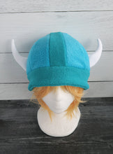 Load image into Gallery viewer, Custom Vikings Helmet Fleece Hat