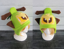Load image into Gallery viewer, Pokemon Thwackey cosplay costume hat Halloween costume Grookey Rillaboom shiny Thwackey