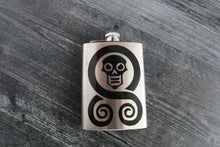 Load image into Gallery viewer, Troll Cross Skull Flask