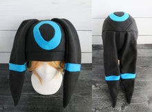 Load image into Gallery viewer, Pokemon Umbreon cosplay costume hat Halloween costume Espeon Eevee shiny Umbreon