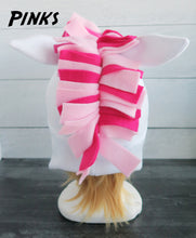 Load image into Gallery viewer, Zebra with Mane Fleece Hat