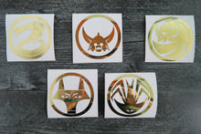 Load image into Gallery viewer, SET of 5 - Warlords Armor - Decals/Stickers