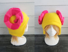 Load image into Gallery viewer, Custom Sheep Two-Toned Horns - Fleece Hat