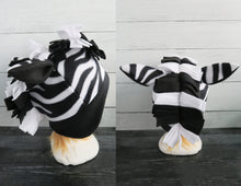 Load image into Gallery viewer, Zebra with Mane Fleece Hat