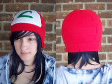 Load image into Gallery viewer, Pokemon Ash costume cosplay hat Halloween costume
