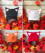 Load image into Gallery viewer, Halloween Cat Fleece Hat