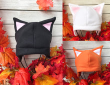 Load image into Gallery viewer, Halloween Cat Fleece Hat