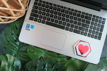 Load image into Gallery viewer, Hex Heart - Decal/Vinyl Sticker