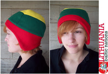 Load image into Gallery viewer, Lithuania Flag Fleece Hat
