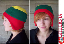 Load image into Gallery viewer, Lithuania Flag Fleece Hat