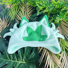 Load image into Gallery viewer, Pokemon Sprigatito cosplay costume hat Halloween costume Floragato Meowscarada shiny Sprigatito