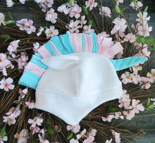 Load image into Gallery viewer, Cotton Candy Unicorn Fleece Hat