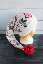Load image into Gallery viewer, Plaid Santa Sherpa Hat
