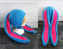 Load image into Gallery viewer, Blue Mice Fleece Hat
