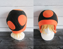 Load image into Gallery viewer, Mushroom and Toad Fleece Hat
