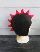 Load image into Gallery viewer, Dinosaur Hat, Dino Fleece Hat
