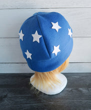 Load image into Gallery viewer, Star Fleece Hat - Felt Stars
