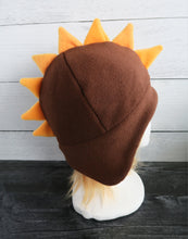 Load image into Gallery viewer, Dinosaur Hat, Dino Fleece Hat
