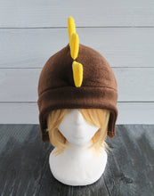 Load image into Gallery viewer, Dinosaur Hat, Dino Fleece Hat
