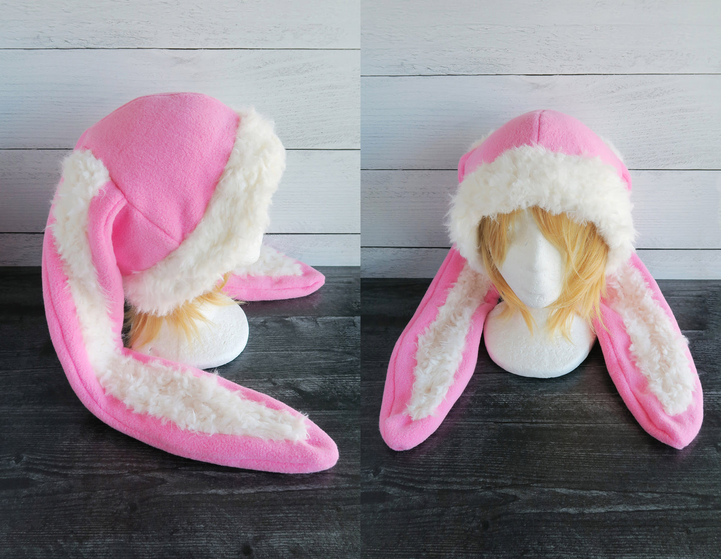 Sherpa Long Eared Bunny Fleece Hat