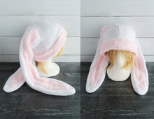 Load image into Gallery viewer, Sherpa Long Eared Bunny Fleece Hat
