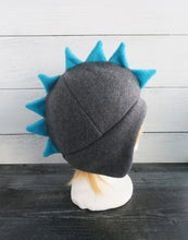 Load image into Gallery viewer, Dinosaur Hat, Dino Fleece Hat
