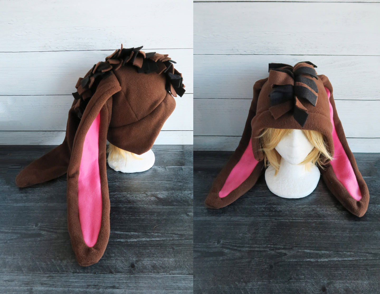 Donkey Long Eared Fleece Hat - Customize