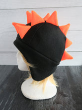 Load image into Gallery viewer, Dragon Double Spike Fleece Hat - Ready to Ship Halloween Costume

