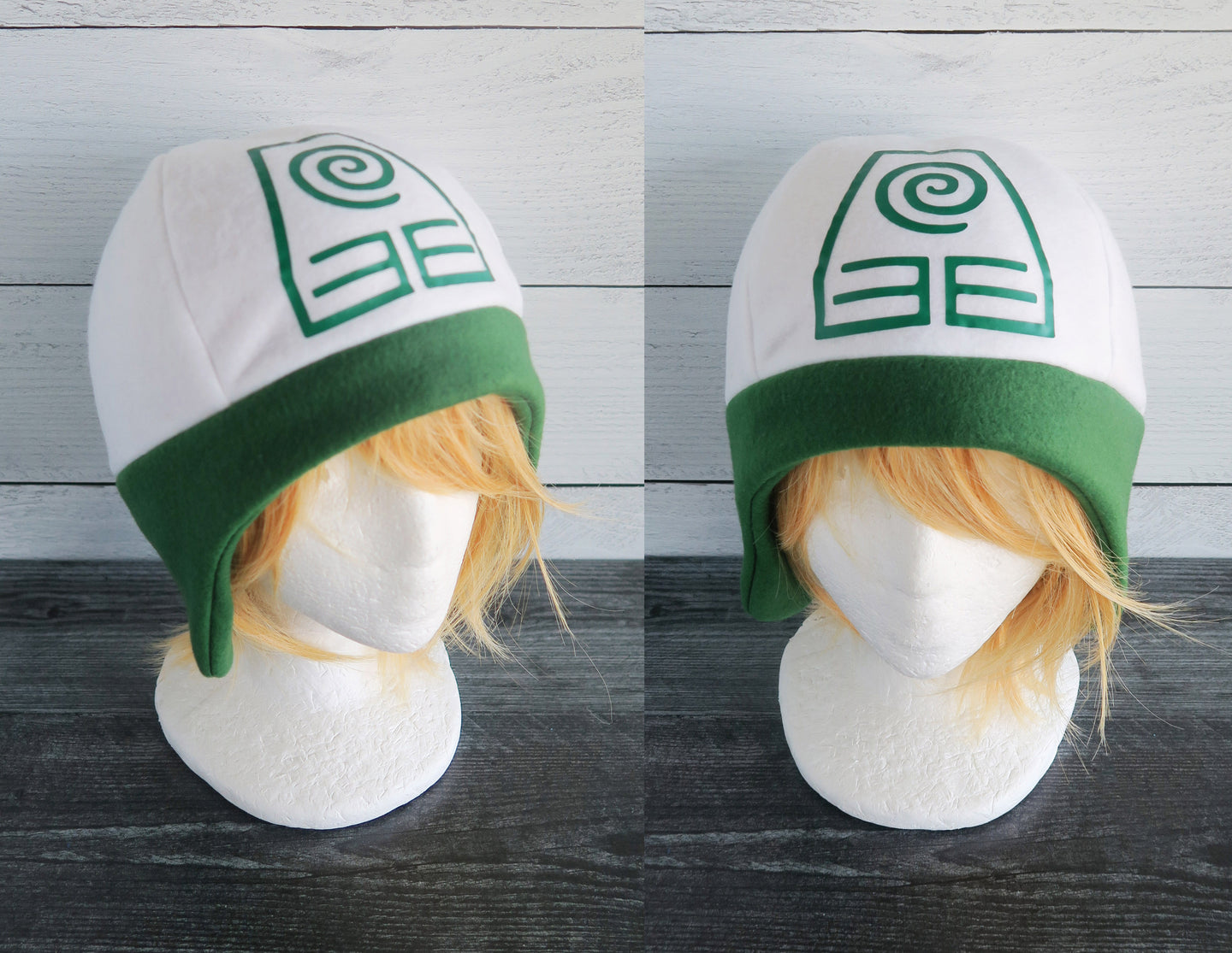 Earth bender toph avatar last airbender cosplay costume Fleece Hat 