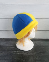 Load image into Gallery viewer, Boy Blue Fleece Hat
