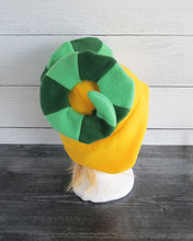 Load image into Gallery viewer, Custom Sheep Two-Toned Horns - Fleece Hat

