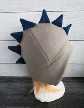 Load image into Gallery viewer, Dinosaur Hat, Dino Fleece Hat
