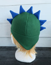Load image into Gallery viewer, Dinosaur Hat, Dino Fleece Hat
