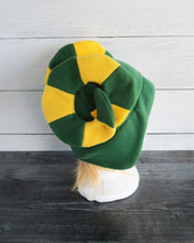 Load image into Gallery viewer, Custom Sheep Two-Toned Horns - Fleece Hat
