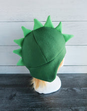 Load image into Gallery viewer, Dinosaur Hat, Dino Fleece Hat
