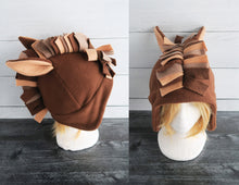 Load image into Gallery viewer, Horse Fleece Hat - Customize
