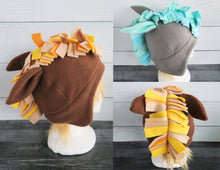 Load image into Gallery viewer, Horse Fleece Hat - Customize - Ready to Ship Halloween Costume
