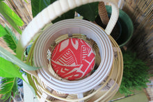 Load image into Gallery viewer, TIki Lantern Red, Polynesian Indoor Decor
