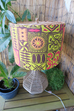 Load image into Gallery viewer, Large Tiki Lamp Polynesian Indoor Decor
