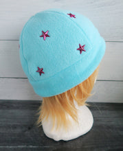 Load image into Gallery viewer, Star Fleece Hat - Metal Stars
