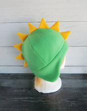 Load image into Gallery viewer, Dinosaur Hat, Dino Fleece Hat
