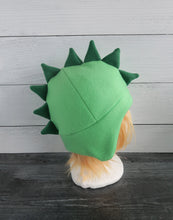 Load image into Gallery viewer, Dinosaur Hat, Dino Fleece Hat
