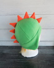 Load image into Gallery viewer, Dinosaur Hat, Dino Fleece Hat
